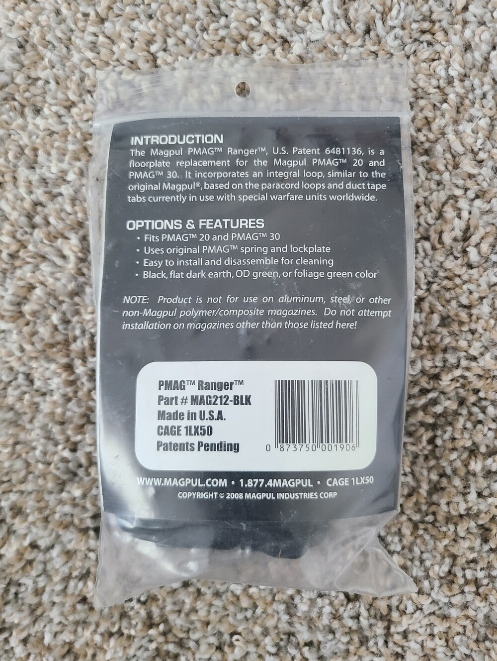Magpul PMAG Ranger Plate Set - Picture 4 of 6